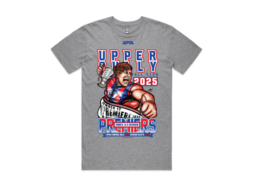 Upper Gully FNC Under 12 2025 Premiership T-Shirt