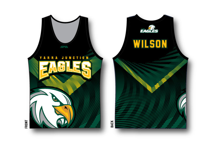 Yarra Junction FNC Sublimated Training Singlet