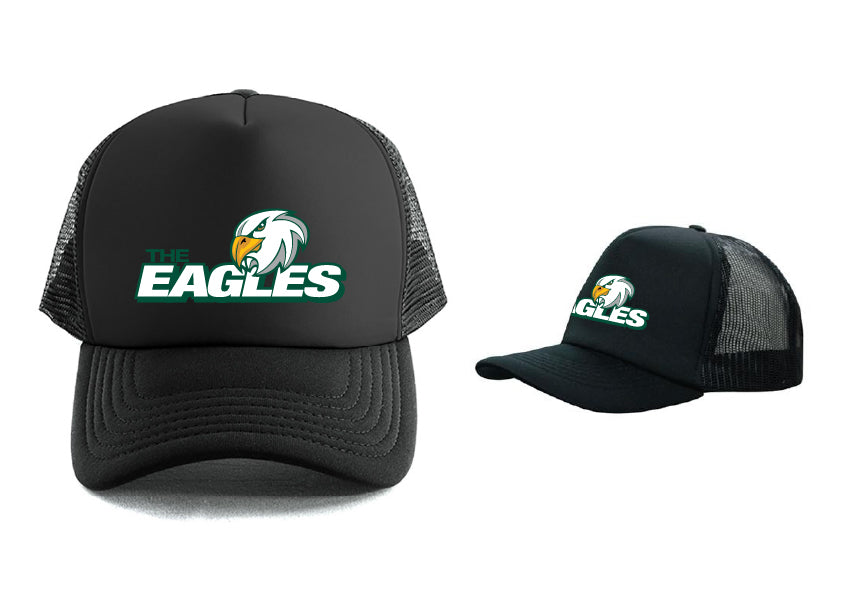 Yarra Junction FNC Black Trucker Cap