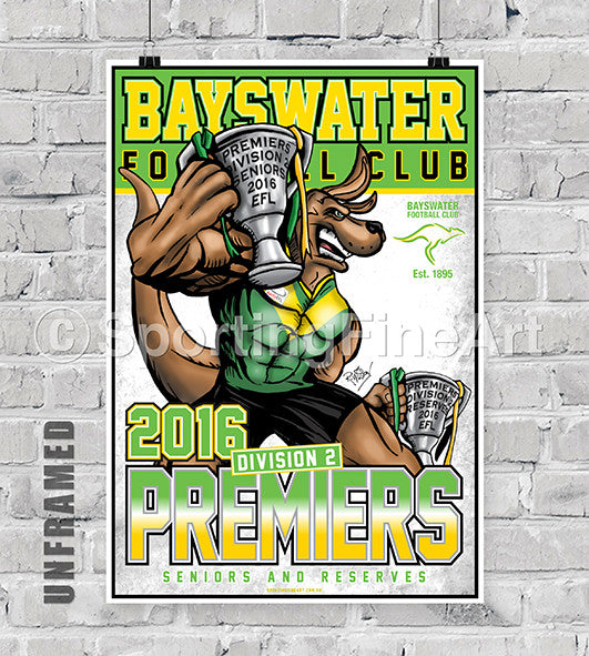 Bayswater FC Dual Premiership Poster