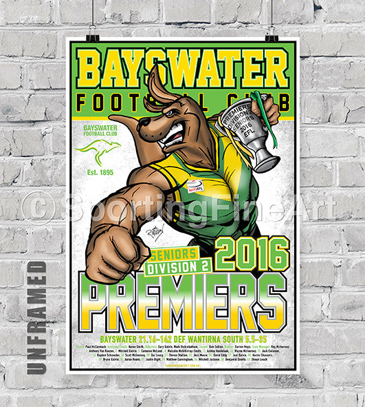 Bayswater FC Seniors Premiership Poster