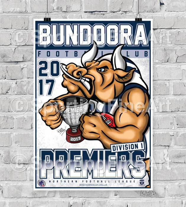 Bundoora FC Premiership Poster
