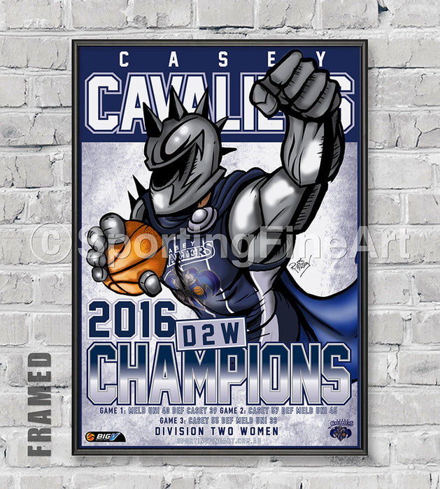 Casey Cavaliers 2016 Championship Poster
