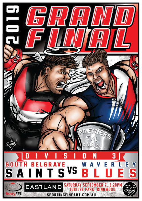 EFL Division 3 Grand Final Poster
