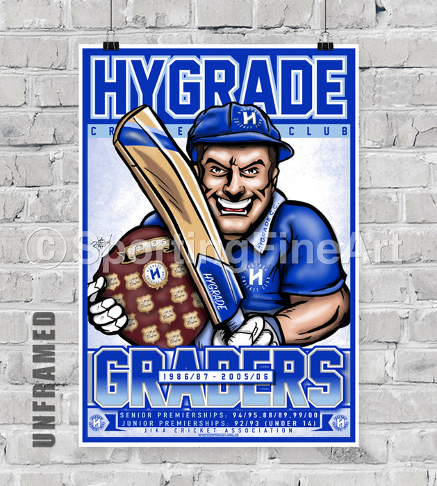 Hygrade CC 1987-2006 Premiership Poster