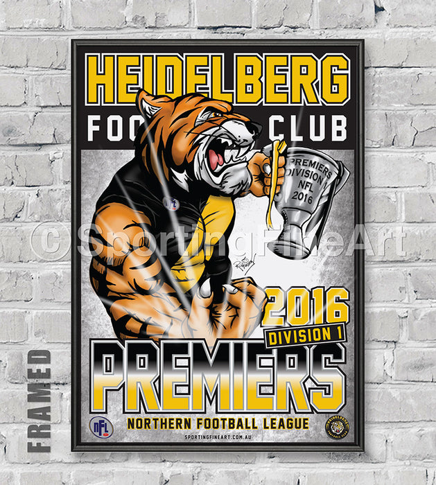 Heidelberg FC Premiership Poster