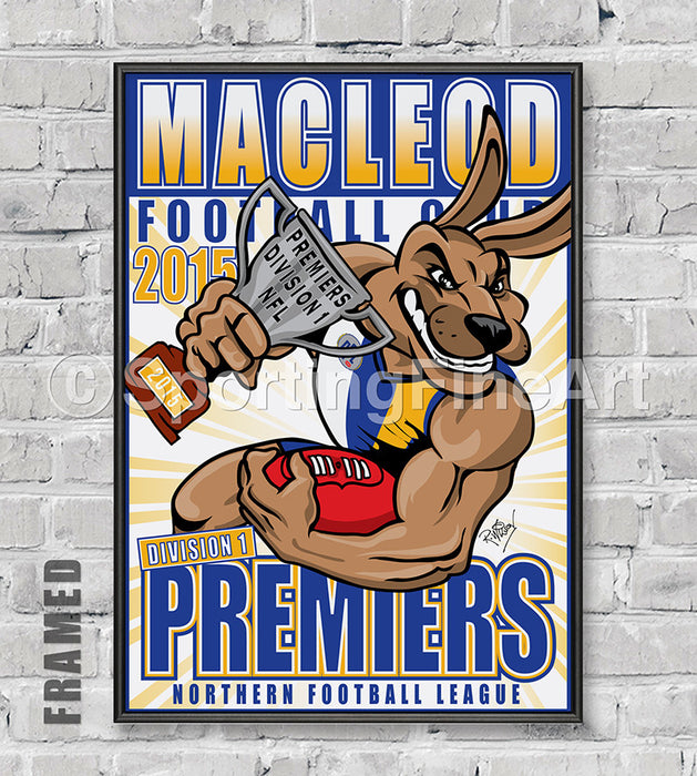 Macleod FC 2015 Premiership Poster