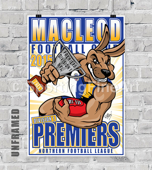 Macleod FC 2015 Premiership Poster