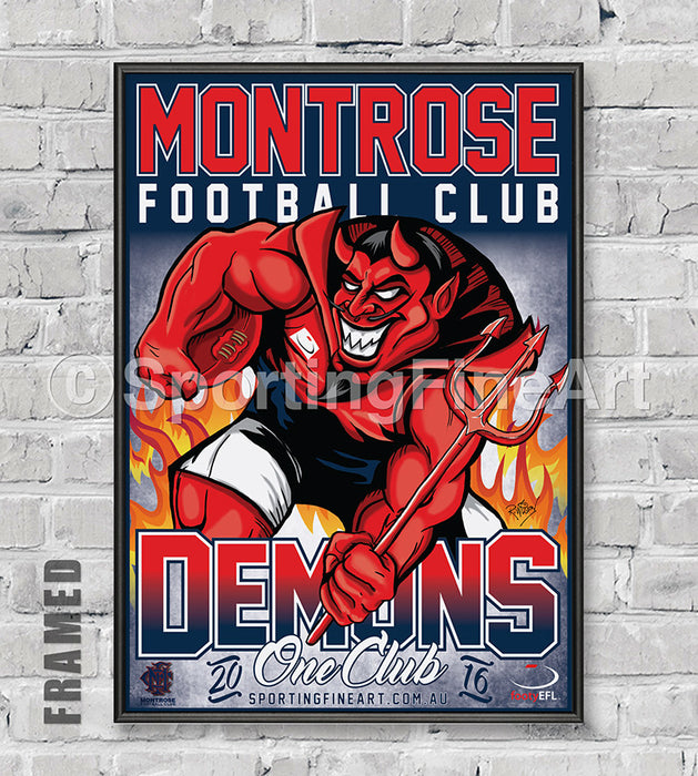 Montrose Football Club 2016 Club Poster