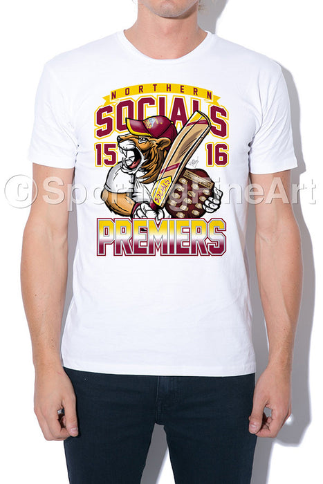 Northern Socials CC 2015/16 Premiership T-Shirt