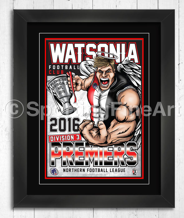 Watsonia FC 2016 Premiership Poster