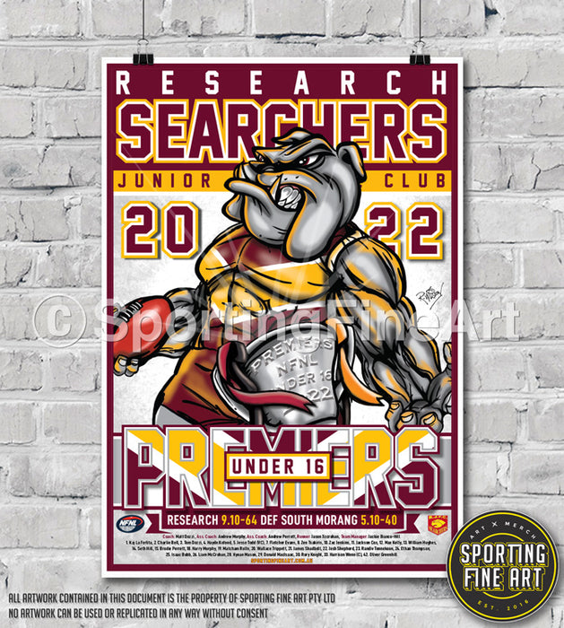 Research JFC 2022 Premiership Poster