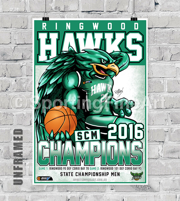 Ringwood Hawks SCM 2016 Championship Poster