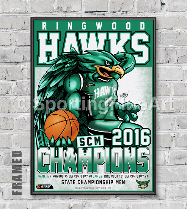 Ringwood Hawks SCM 2016 Championship Poster