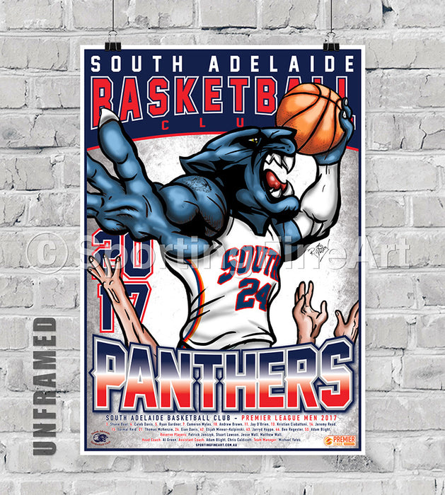 South Adelaide BC 2017 Team Poster