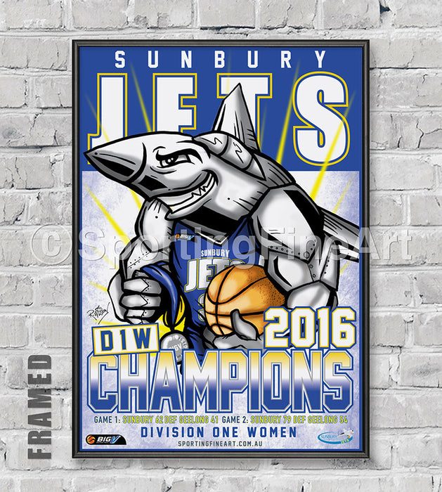 Sunbury Jets 2016 Premiership Poster