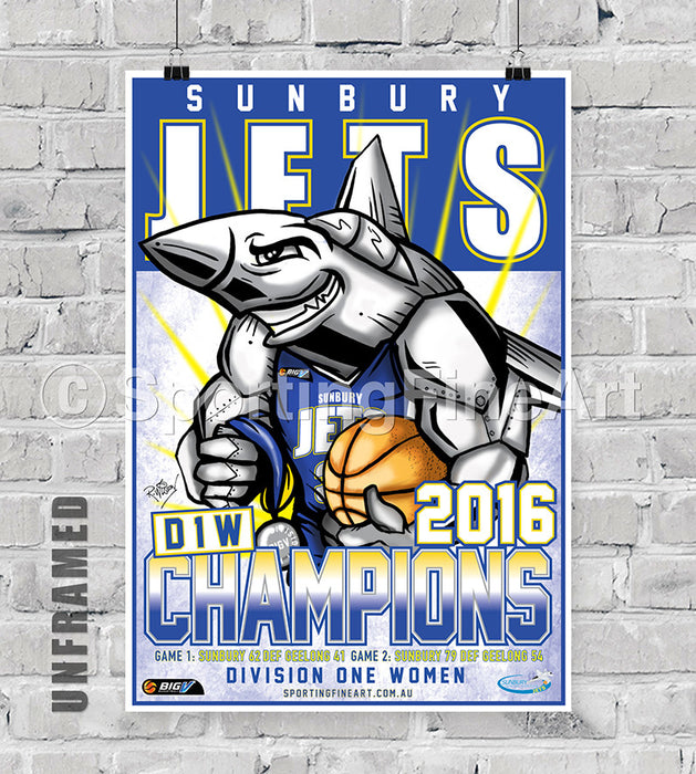 Sunbury Jets 2016 Premiership Poster