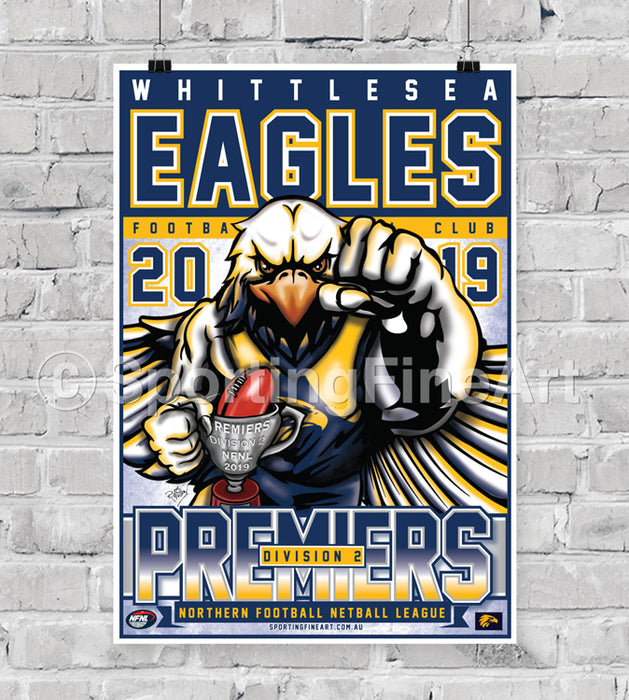 Whittlesea Football Club 2019 Premiership Poster