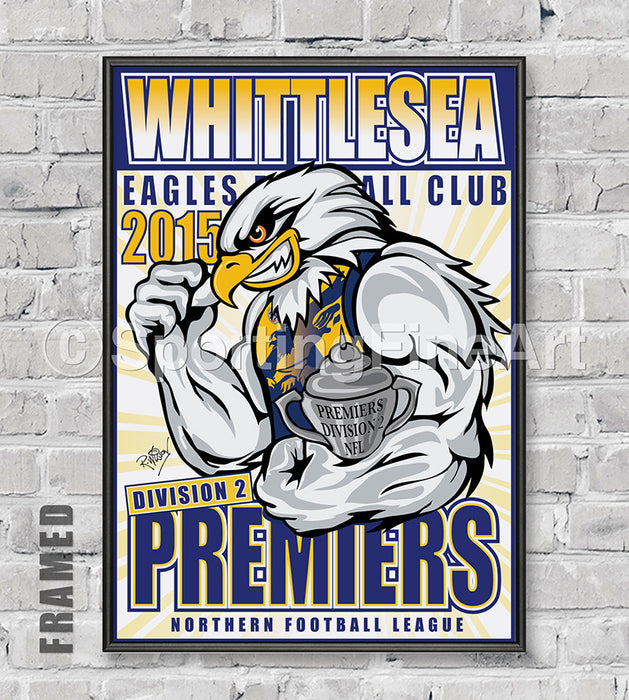 Whittlesea Football Club 2015 Premiership Poster